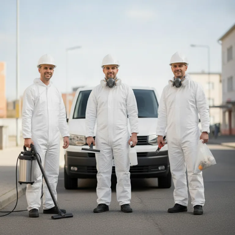 Asbestsanierung Team in Fuenfhaus
